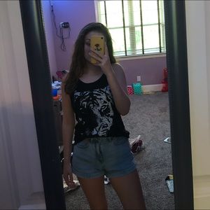 old navy tiger workout tank